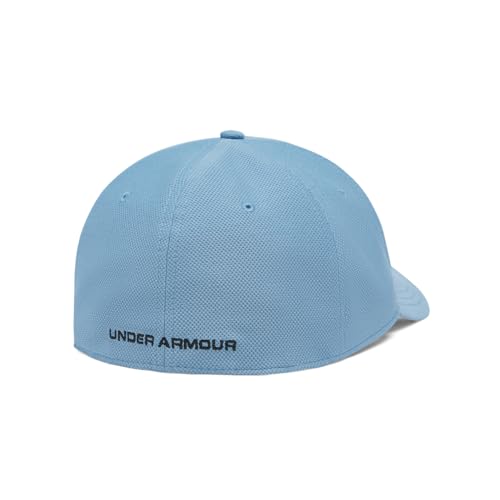 Under Armour Men's Heathered Blitzing 3.0 Cap - color: (418) Blue Smoke / / Black, size: X-Large-XX-Large