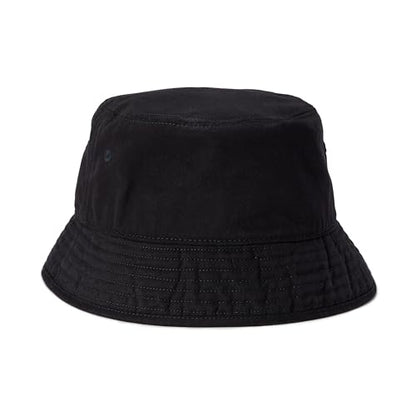 Amazon Essentials Men's Washed Cotton Canvas Bucket Hat - color: Black, size: Large-X-Large