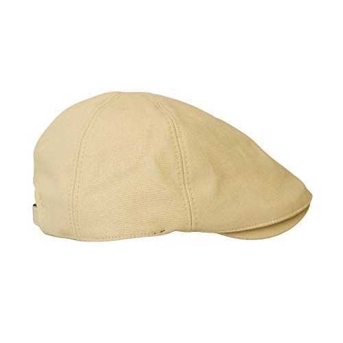 WITHMOONS Flat Cap Cabbie Hat Gatsby Golf Ivy Irish Newsboy Cotton SL31218 - color: Beige