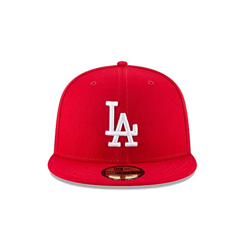 New Era Los Angeles Dodgers 59FIFTY Fitted Hat - Scarlet
