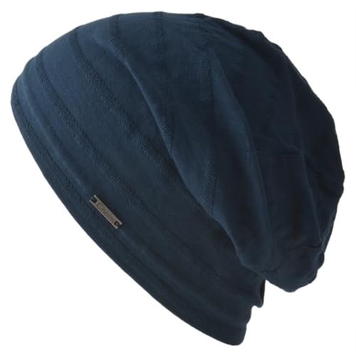 CHARM Womens Light Weight Summer Beanie - color: Navy, size: Large