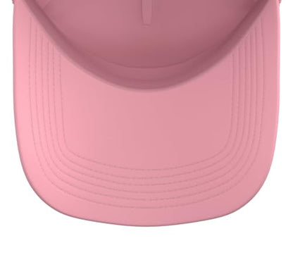 Idaho Trucker Hat with Adjustable Mesh Back - color: Pink