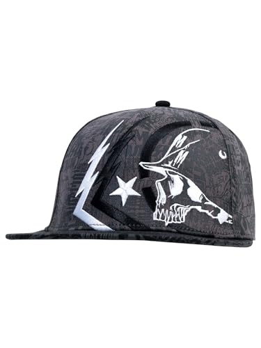 Metal Mulisha Ghost 3 Flex Hat - color: Gray, size: Large-X-Large