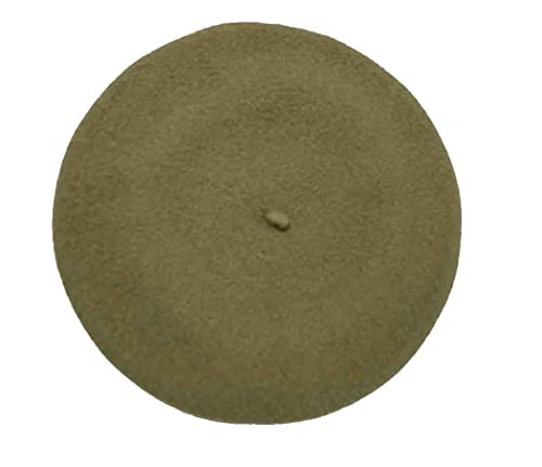 Laulhere Heritage Classiques Authentique Traditional French Wool Beret - color: Kaki