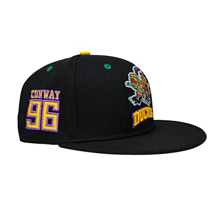D-5 Mighty Ducks #96 Conway #99 Banks Baseball Cap - color: #96 Black