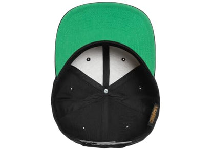 Flexfit Unisex Adult Yp Classics Premium Snapback Cap – 2-Tone - color: Black