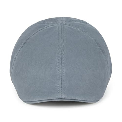 BOTVELA Men Cotton Ivy Irish Gatsby Cabbie Newsboy Cap - color: Grey, size: 7 1/2