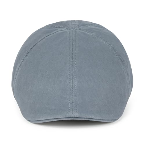 BOTVELA Men Cotton Ivy Irish Gatsby Cabbie Newsboy Cap - color: Grey, size: 7 3/4