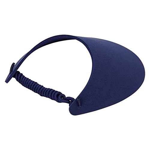 Large Bill Foam Sun Visor - color: Navy