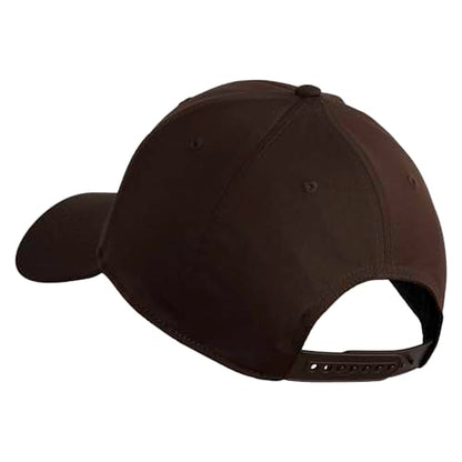 e4Hats.com 6 Panel Low Profile Structured Baseball Cap - color: Dark Brown