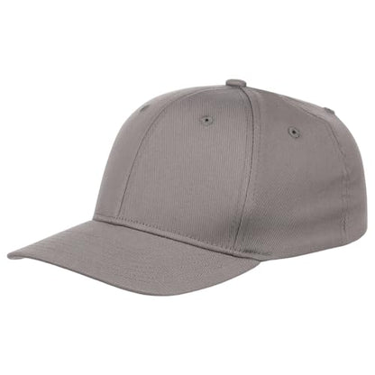 Lids Blank All Star Classic Structured Stretch Fitted Baseball Cap – Curved Bill Hat for Men and Women - color: Charcoal, size: Small-Medium
