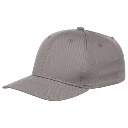 Lids Blank All Star Classic Structured Stretch Fitted Baseball Cap – Curved Bill Hat for Men and Women - color: Charcoal, size: Small-Medium