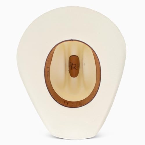 RESISTOL Denison 7X Bangora Straw Cowboy Hat - size: 7 1/2