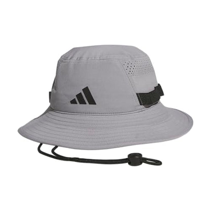 adidas Men's Victory Bucket Hat Boonie - color: Grey/Black/5, size: Small-Medium