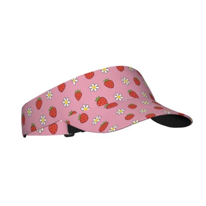Leopard Print Sunscreen Visor Cap Adjustable Empty Top Athletic Beach Hat - color: 18