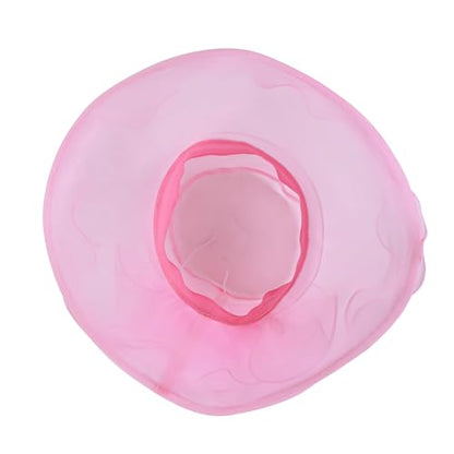 Derby Hats for Women 2025 Equestrian Derby Tea Party Fascinators Wide Brim - color: Pink