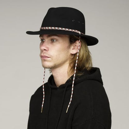 Bailey Western Three Litefelt Outback Hat - Mole/XL - color: Black, size: Large