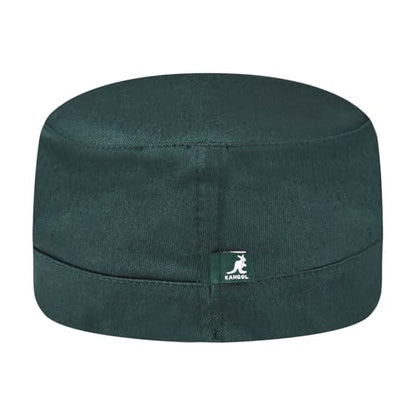 Kangol Cotton Twill Army Cap - color: Pine, size: Small-Medium
