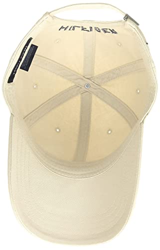 Tommy Hilfiger Men's Cotton Billy Adjustable Flap Baseball Cap - color: Stone