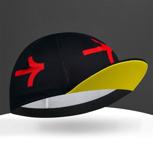 Cycling Cap with Sun Visor, Lightweight Polyester Bike Hat for Men & Women - color: Ck1