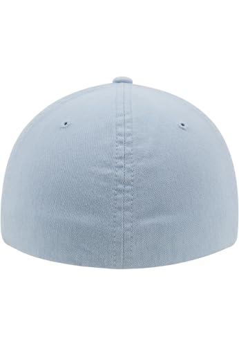 Flexfit Garment Washed Cotton Dad Hat Caps, Unisex, Garment Washed Cotton Dad Hat - color: Lightblue, size: Small-Medium