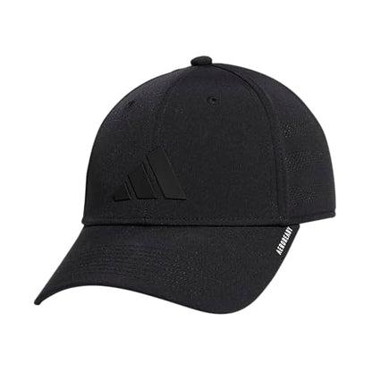adidas Men's Gameday Stretch Fit Hat - color: Black/4, size: Large-X-Large