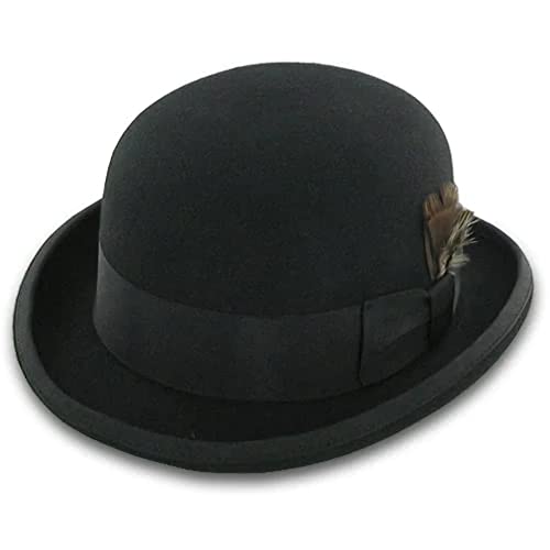 Hats in the Belfry NEW Tammany Bowler Black, Grey, Navy, Brown, Pearl - color: Grey, size: Small