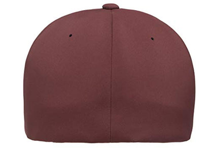 Flexfit Men's One Size Delta Seamless Cap, Maroon, Large-X-Large - color: Maroon, size: Small-Medium