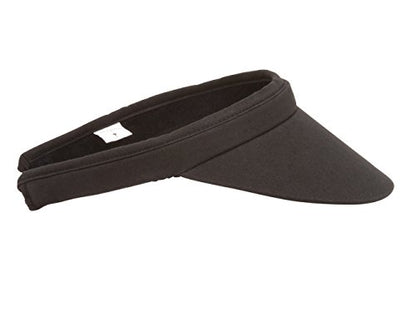 TOP HEADWEAR Outdoor Clip-On Visor - color: Black