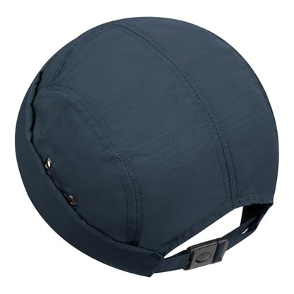 Clakllie Quick Dry Brimless Docker Cap for Men Summer Beanie Sailor Skullcap Lightweight Waterproof Adjustable No Brim Hat - color: S-dbh01-n-dark Blue