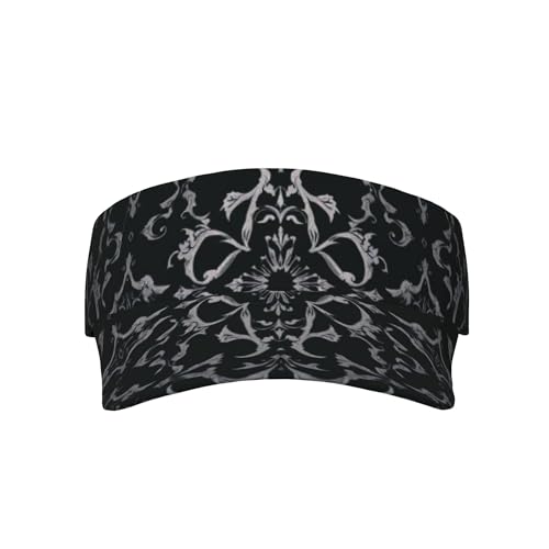 Vintage Mandala Sports Sun Visor Hat Men Women Adjustable Hats Empty Top Cap for Running Tennis Golf - color: Color-3