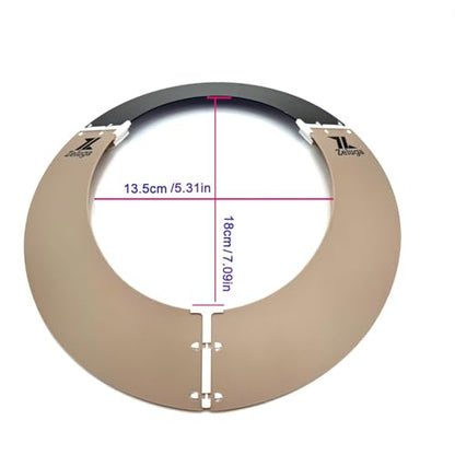 Zeluga 15-483 Professional Hard Hat Sun Shade Visor - Reusable and Replaceable Visor with Sun & Heat Protection, Standard Full Brim Hard Hat Attachment