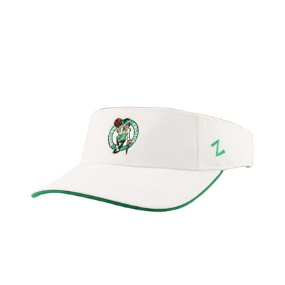 ZHATS NBA Unisex-Adult NBA Officially Licensed Visor Impact White