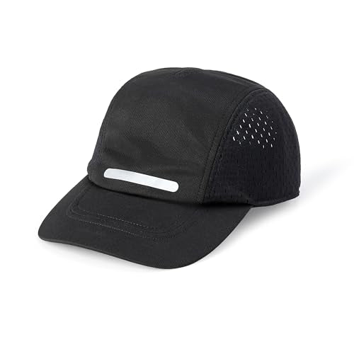 Amazon Essentials Men's Adjustable Moisture-Wicking Sports Mesh Baseball Cap - color: Black
