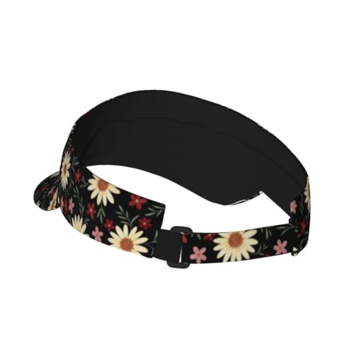 Leopard Print Sun Visor Hat Adjustable Sports Beach Cap for Men Women - color: 26