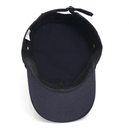 Unisex Basic Cadet Army Caps Everyday Military Style Hat - color: Navy Blue 1