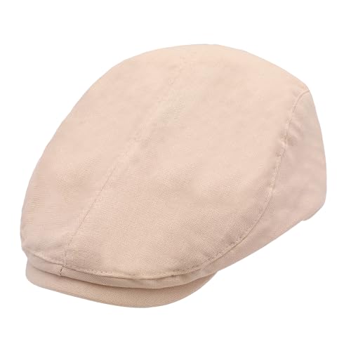 ZLYC 남성용 여름 플랫 캡 Scally Ivy Gatsby Newsboy Beret Driver Cabbie 사냥 모자 - color: 솔리드 카이키