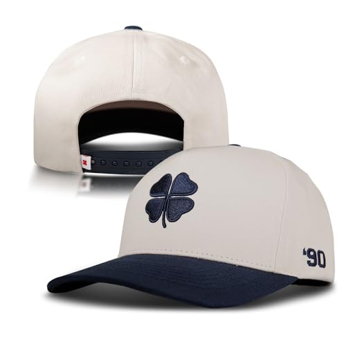 Lucky Brand Classic Cotton Adjustable | Dad Hat | Baseball Cap | Golf | Fishing | Low Profile | 5 Panel Design - color: Lucky Clover - Natural