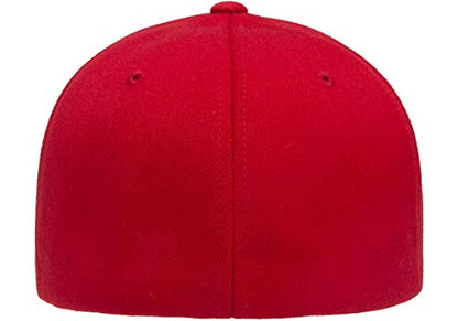 Flexfit Men's Wool Blend Athletic Hat - color: Red, size: Large-X-Large
