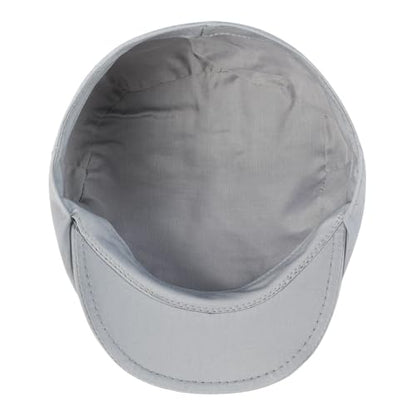 Toddler Cotton Golf Newsboy Cap - color: Light Grey, size: 4-5T