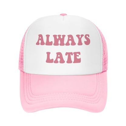 You Find It Offensive? I Find It Funny Trucker Hats for Women Pink Men Funny Slogan Pink Hats for Men - color: 10 Pink