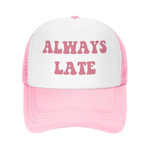 You Find It Offensive? I Find It Funny Trucker Hats for Women Pink Men Funny Slogan Pink Hats for Men - color: 10 Pink
