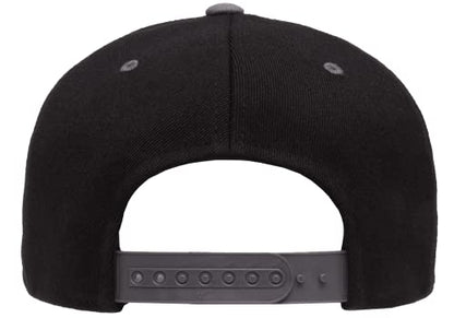 Flexfit Men's 110 Classic Snapback - color: Black/Grey