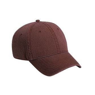 OTTO 6 Panel Low Profile Garment Washed Superior Cotton Twill - color: Brown