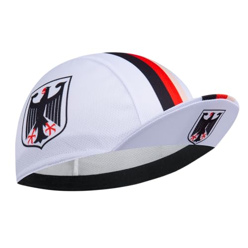 Cycling Cap for Man and Woman-Cycling Hat Under Helmet-Polyester Breathable Sweat Absorbent - color: Acou30