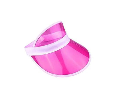 Boolavard Sun Visor Hats Cap Sports Beach Tennis Golf Headwear for Women Men - color: Pink
