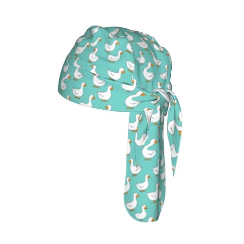 Adjustable Cycling Cap, Quick Dry Sports Bandana Skull Cap Helmet Liner - color: Funny Geese