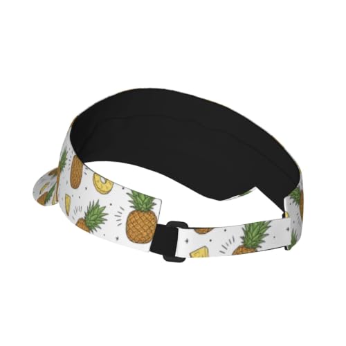Leopard Print Sunscreen Visor Cap Adjustable Empty Top Outdoor Sports Hat - color: 15