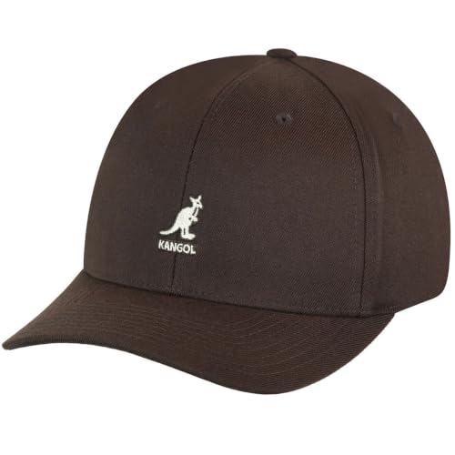 Kangol Men, Women Wool Flexfit Baseball - color: Brown, size: Small-Medium