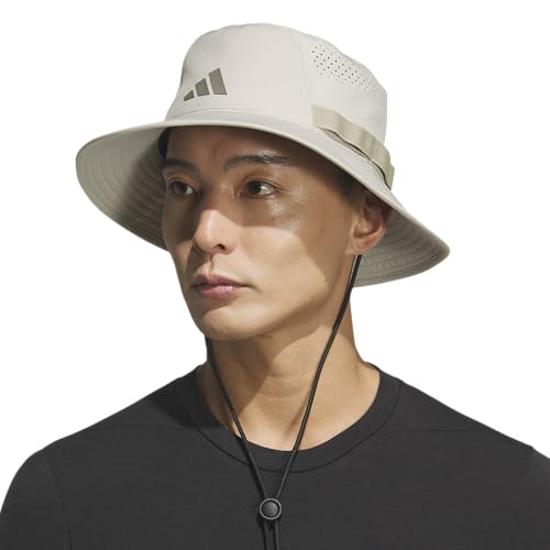 adidas Men's Victory Bucket Hat Boonie - color: Wonder Cargo Khaki/Clay Grey/5, size: Large-X-Large